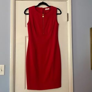 Calvin Klein Red Dress